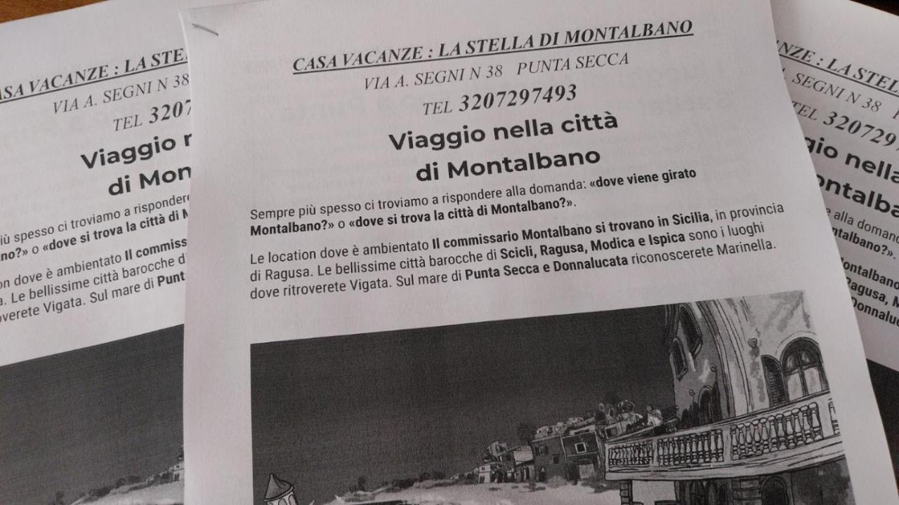 Appartement La Stella Di Montalbano Con Parcheggio Privato à Punta Secca Extérieur photo